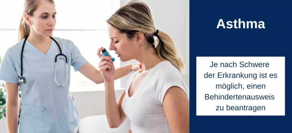Behinderung bei Asthma